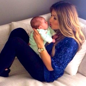 BLUE FLORAL COVER UP